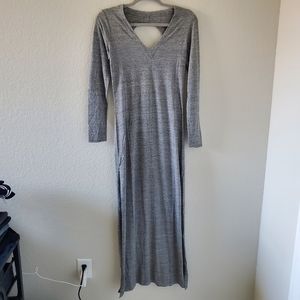 Chaser back cut out v neck dress NWT